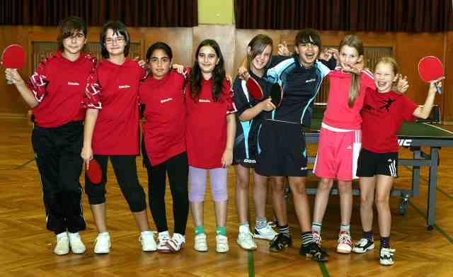 Gruppenbild Kreismannschaftsmeisterschaften Schlerinnen B 2010
